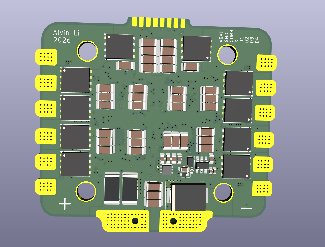 Drone ESC Front View